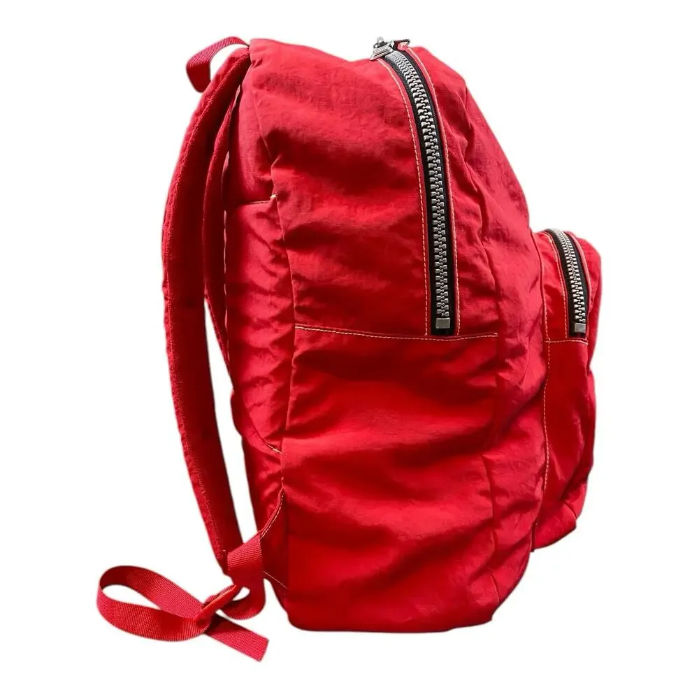 Vintage Y2K Invicta Red Nylon Backpack Milan, Italy Lightweight Great Condition‎